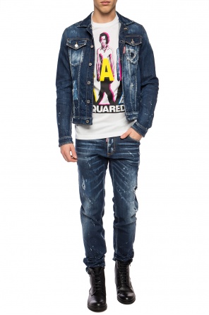 T-shirt z nadrukowanym logo, zdjęcie 2 T-shirt z nadrukowanym logo od Dsquared2
